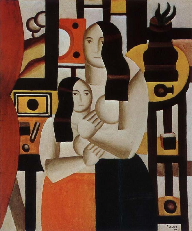Fernard Leger The woman indoor oil painting image